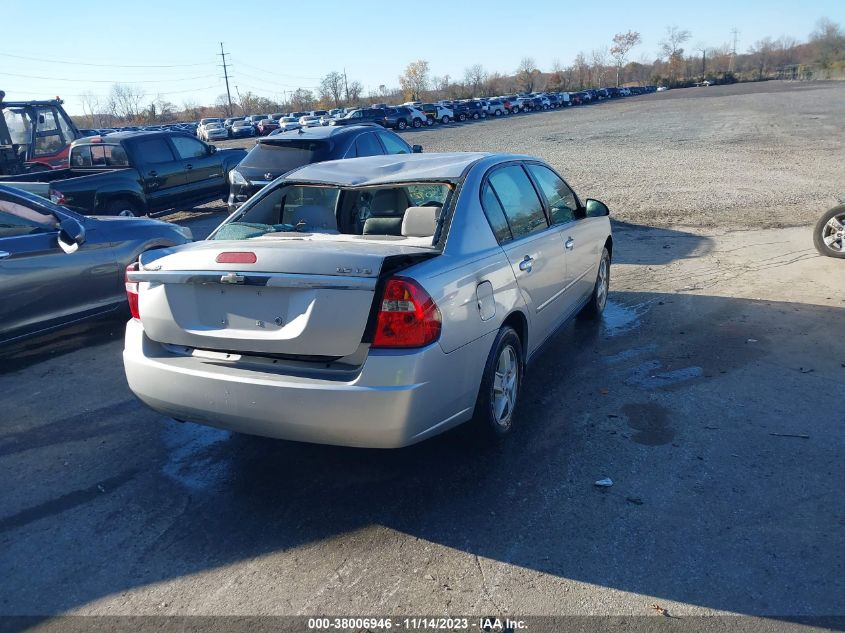 2005 Chevrolet Malibu Ls VIN: 1G1ZT52885F330920 Lot: 38006946