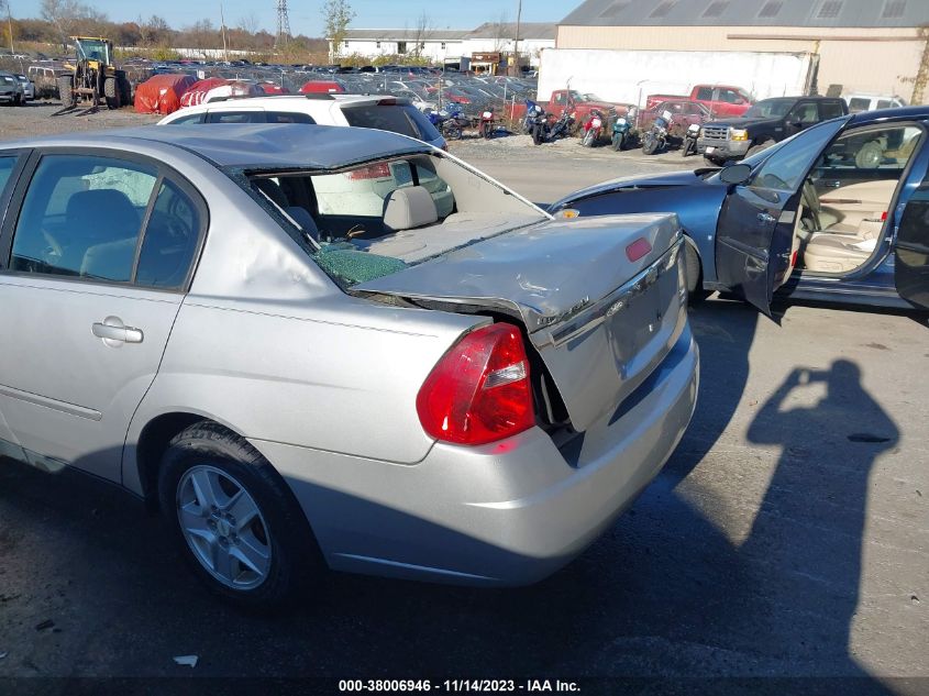 2005 Chevrolet Malibu Ls VIN: 1G1ZT52885F330920 Lot: 38006946