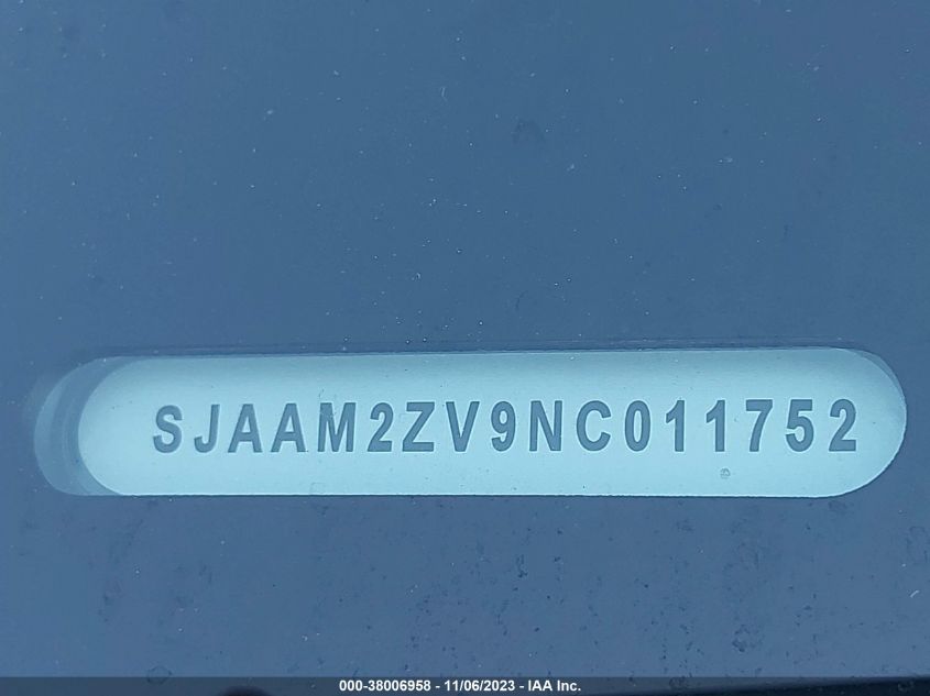 2022 Bentley Bentayga - SJAAM2ZV9NC011752