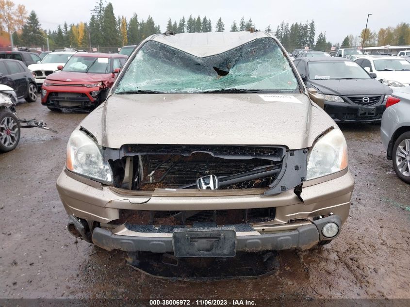 2004 Honda Pilot Ex-L VIN: 2HKYF18634H512067 Lot: 38006972