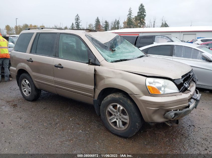 2004 Honda Pilot Ex-L VIN: 2HKYF18634H512067 Lot: 38006972