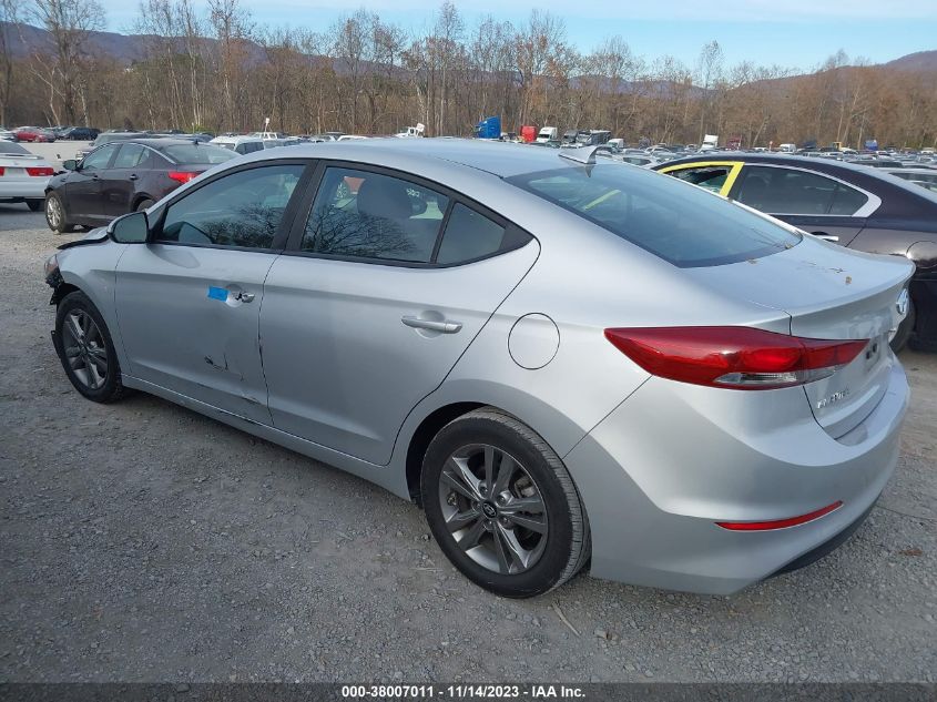 2018 Hyundai Elantra Sel VIN: 5NPD84LF9JH386813 Lot: 38007011