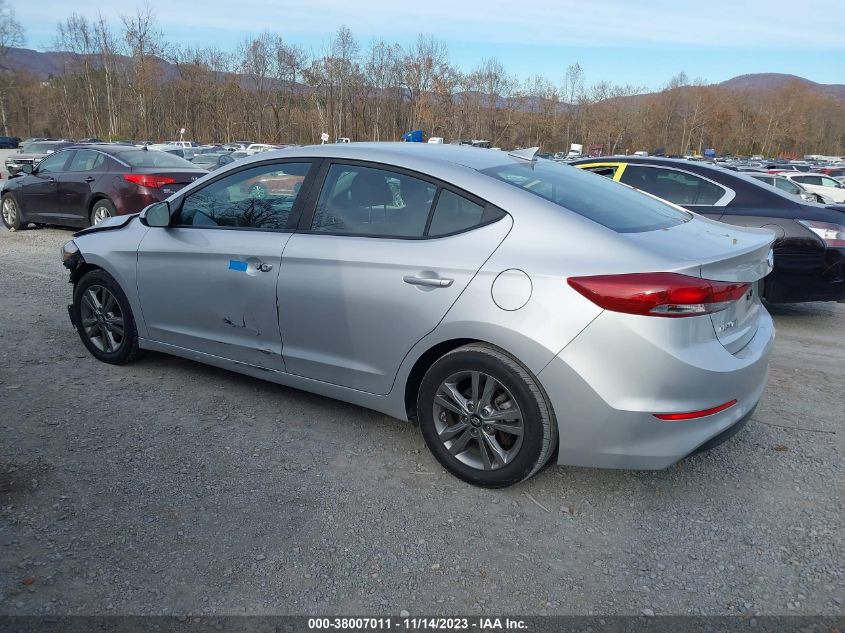 2018 Hyundai Elantra Sel VIN: 5NPD84LF9JH386813 Lot: 38007011