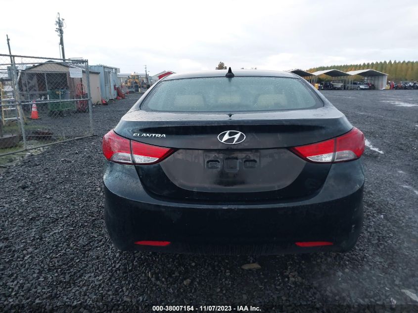 2013 Hyundai Elantra Gls (Ulsan Plant) VIN: KMHDH4AE8DU628619 Lot: 38007154