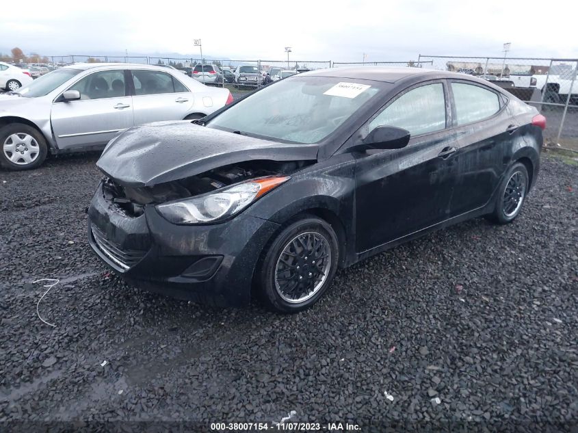 2013 Hyundai Elantra Gls (Ulsan Plant) VIN: KMHDH4AE8DU628619 Lot: 38007154