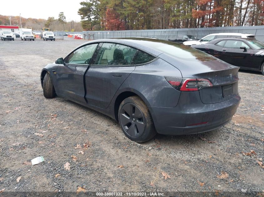 5YJ3E1EA7NF339952 2022 Tesla Model 3 Rear-Wheel Drive