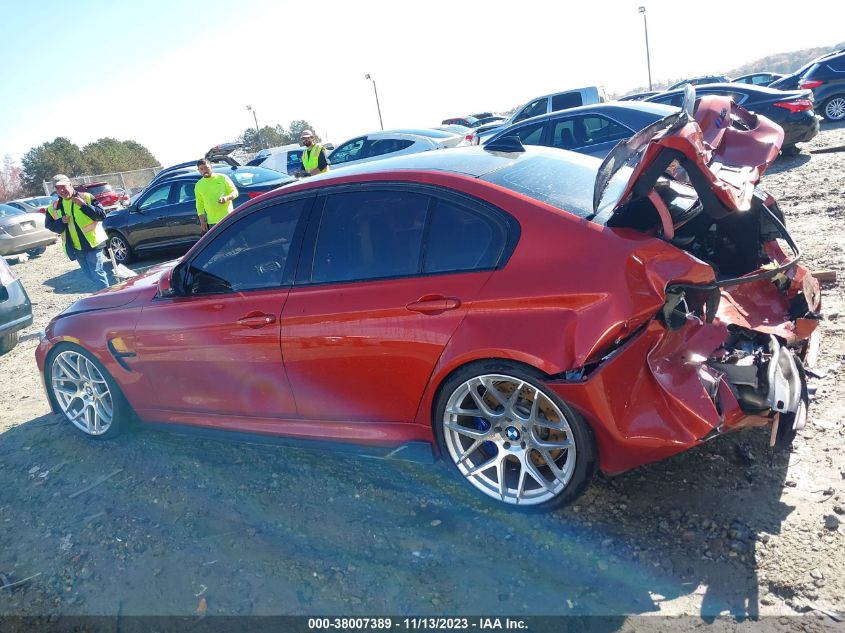2017 BMW M3 VIN: WBS8M9C53H5G83888 Lot: 38007389