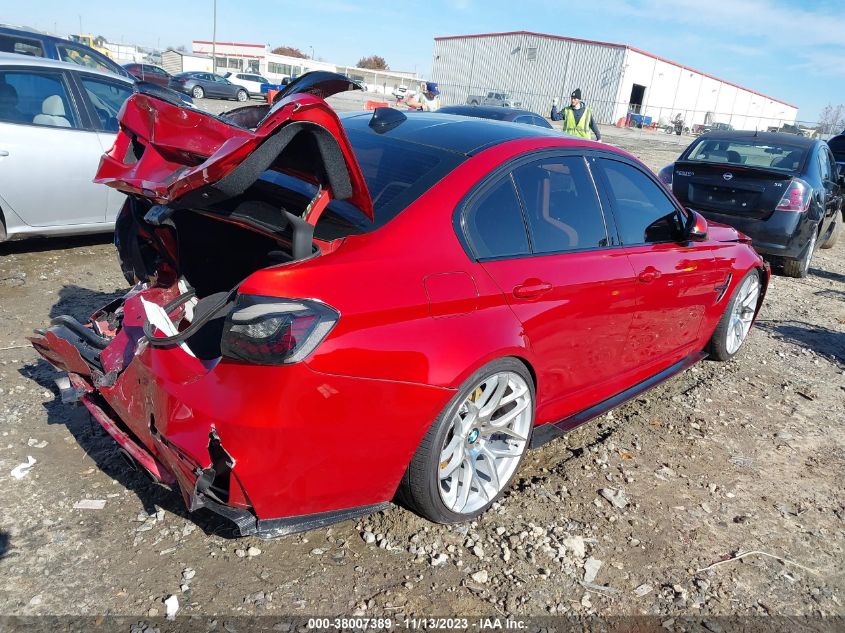 2017 BMW M3 VIN: WBS8M9C53H5G83888 Lot: 38007389