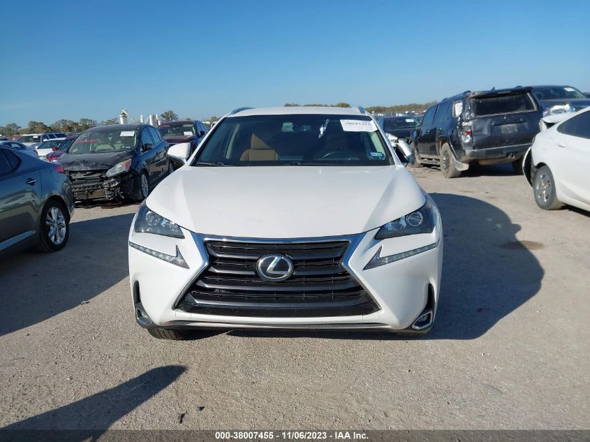 2016 Lexus Nx 200T VIN: JTJYARBZ7G2033248 Lot: 38007455