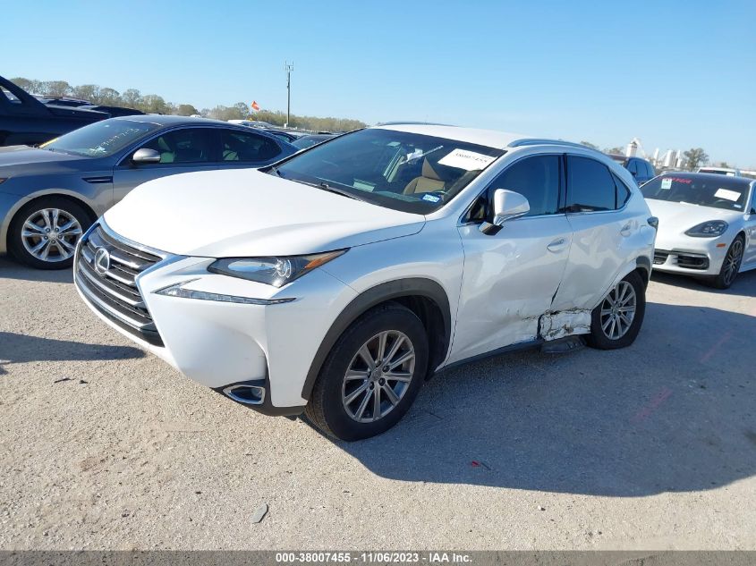 2016 Lexus Nx 200T VIN: JTJYARBZ7G2033248 Lot: 38007455