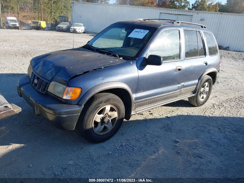 2002 Kia Sportage VIN: KNDJA723125137617 Lot: 38007472