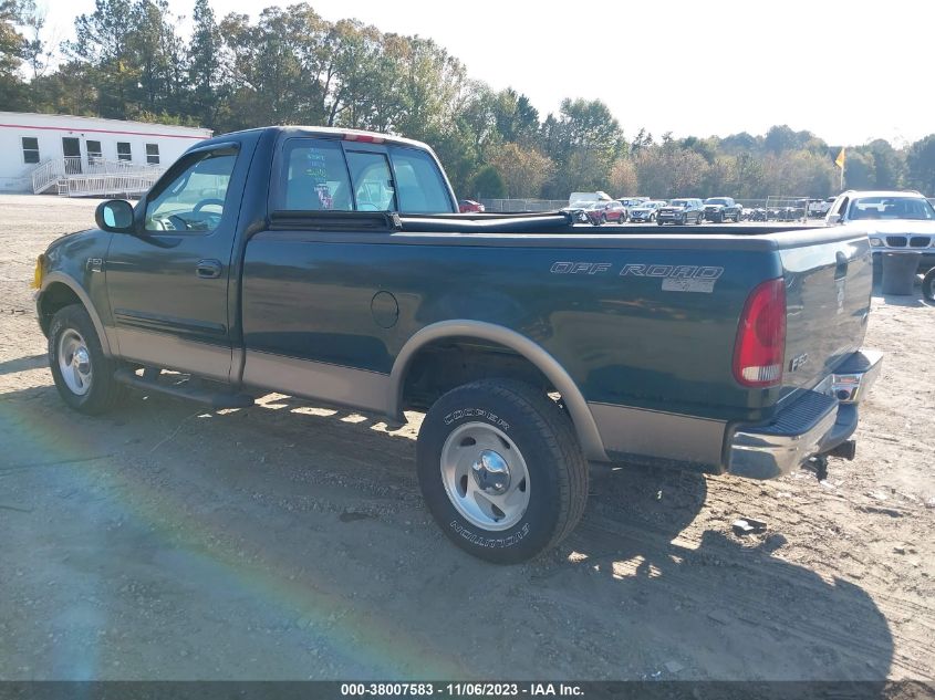 2001 Ford F-150 Xl/Xlt VIN: 1FTRF18L51NA74125 Lot: 38007583