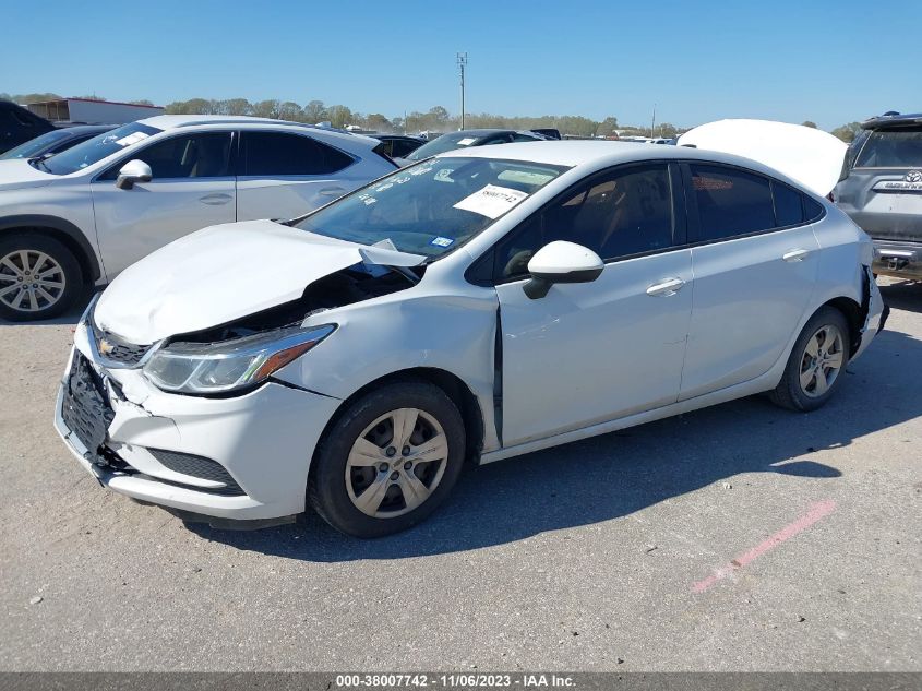 2017 Chevrolet Cruze Ls Auto VIN: 1G1BC5SM6H7183719 Lot: 38007742