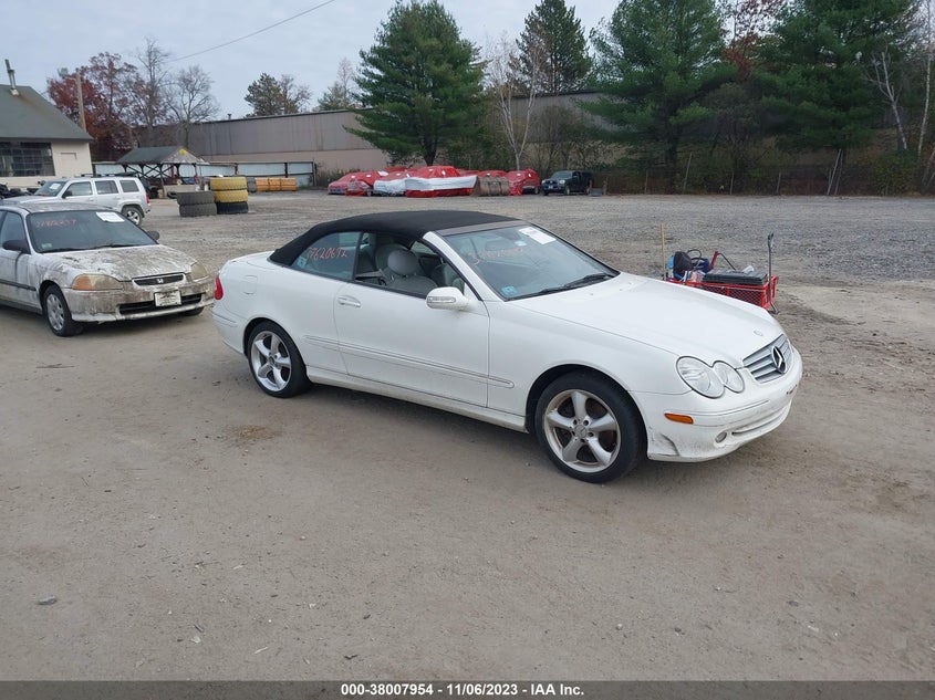 2005 Mercedes-Benz Clk 320 VIN: WDBTK65J45F144830 Lot: 38007954