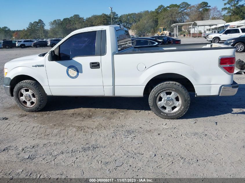 2013 Ford F-150 Xl VIN: 1FTMF1CMXDFB23876 Lot: 38008017