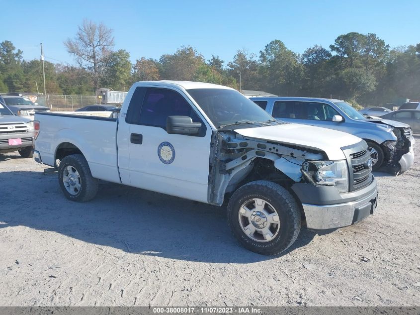 2013 Ford F-150 Xl VIN: 1FTMF1CMXDFB23876 Lot: 38008017