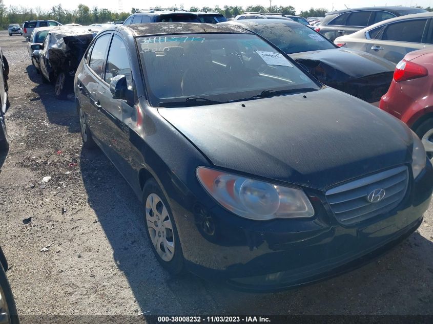 2010 Hyundai Elantra Gls VIN: KMHDU4AD8AU206607 Lot: 38008232