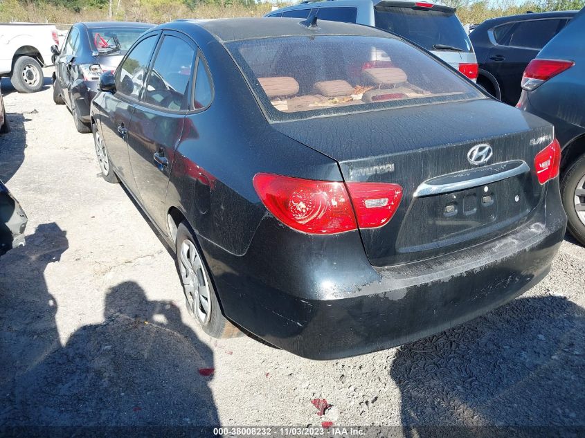 2010 Hyundai Elantra Gls VIN: KMHDU4AD8AU206607 Lot: 38008232