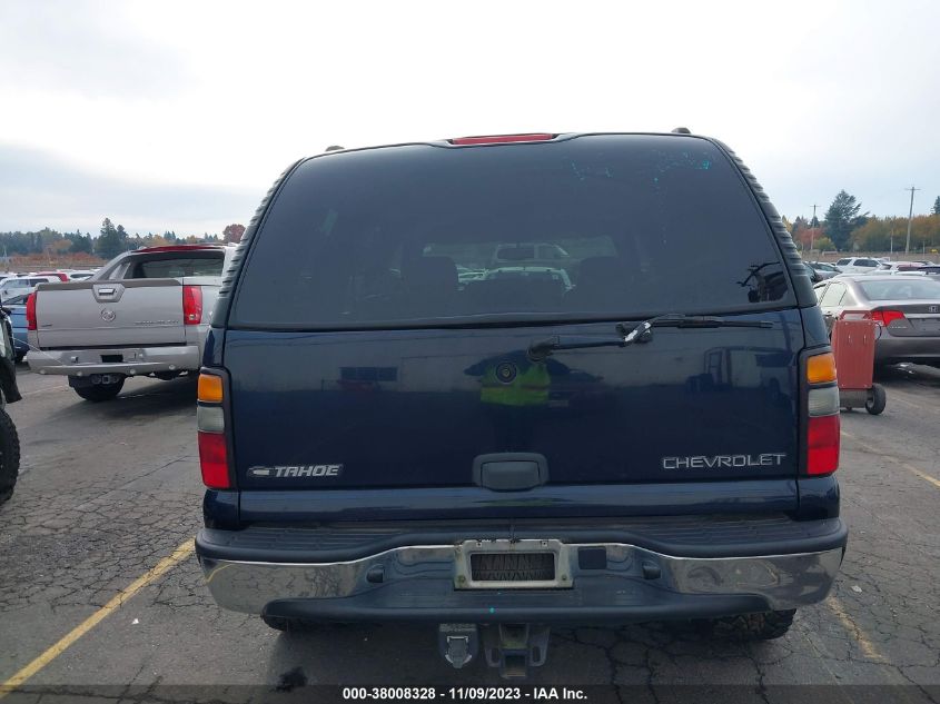 2005 Chevrolet Tahoe Ls VIN: 1GNEK13T15J112763 Lot: 38008328