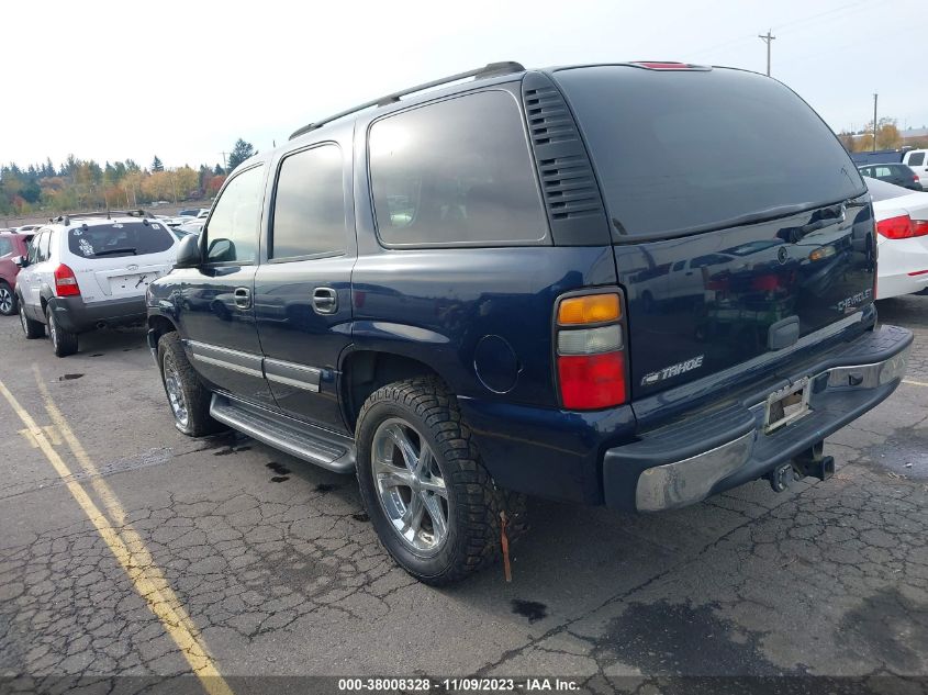 2005 Chevrolet Tahoe Ls VIN: 1GNEK13T15J112763 Lot: 38008328