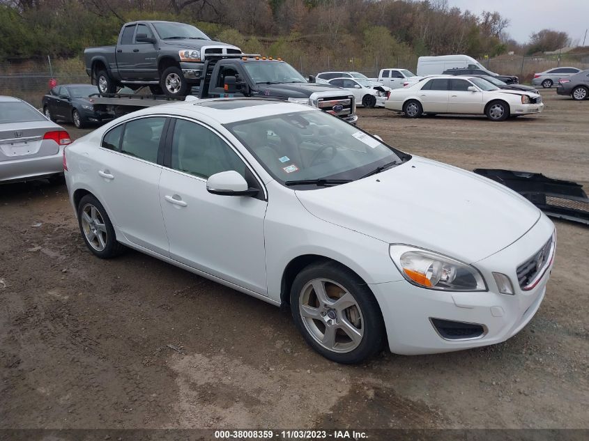 2013 Volvo S60 T5/T5 Platinum/T5 Premier/T5 Premier Plus VIN: YV1612FH8D2173088 Lot: 38008359