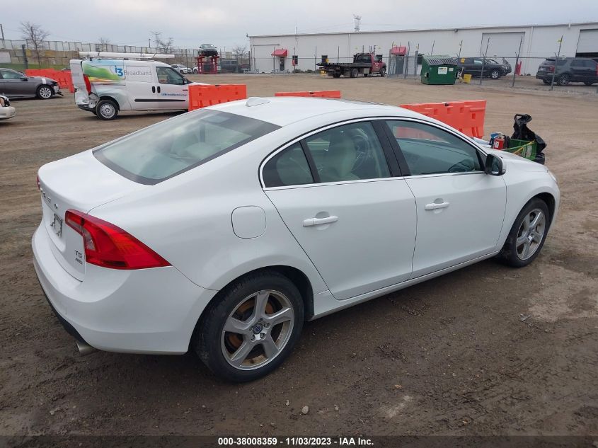 2013 Volvo S60 T5/T5 Platinum/T5 Premier/T5 Premier Plus VIN: YV1612FH8D2173088 Lot: 38008359