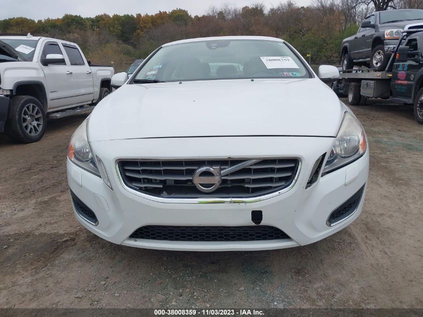 2013 Volvo S60 T5/T5 Platinum/T5 Premier/T5 Premier Plus VIN: YV1612FH8D2173088 Lot: 38008359