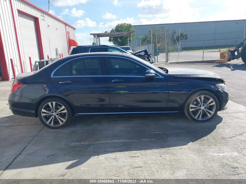2015 Mercedes-Benz C 300 Sport 4Matic/Luxury 4Matic/4Matic VIN: 55SWF4KB0FU014522 Lot: 38008862