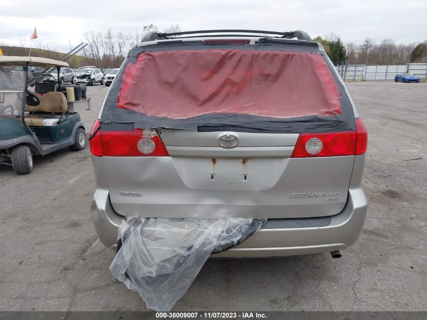 2008 Toyota Sienna Le VIN: 5TDBK23C48S015680 Lot: 38009007