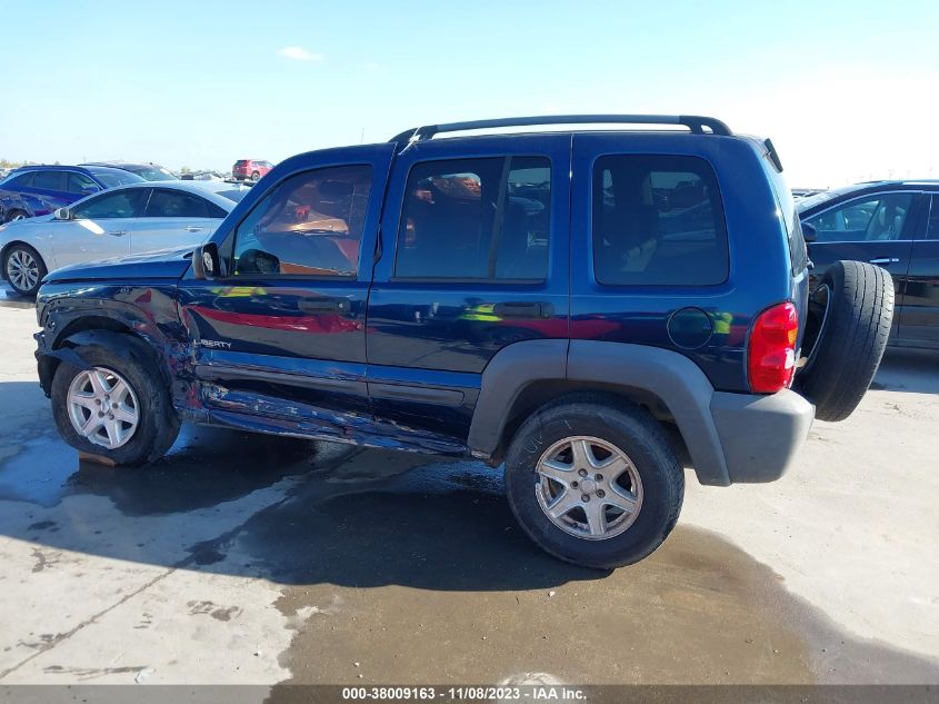 1J4GL48K84W235679 2004 Jeep Liberty Sport