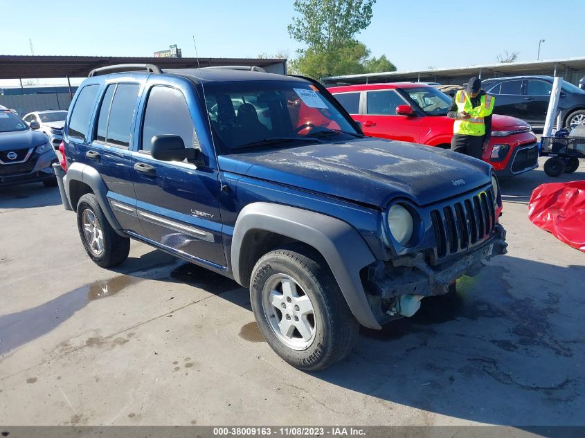 1J4GL48K84W235679 2004 Jeep Liberty Sport