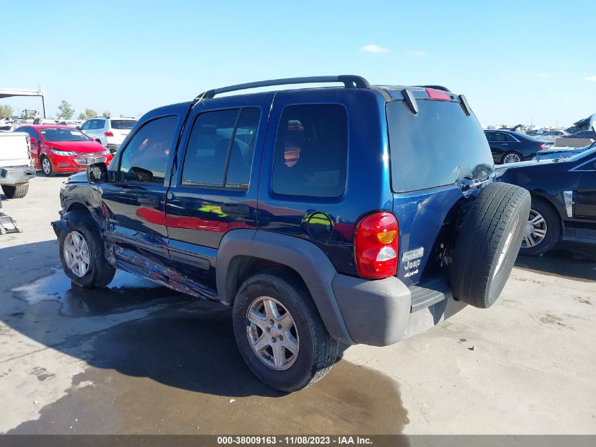 1J4GL48K84W235679 2004 Jeep Liberty Sport