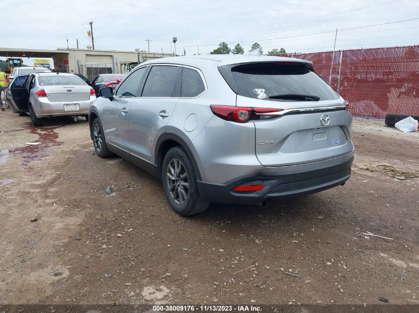 2016 Mazda Cx-9 Touring VIN: JM3TCACY3G0110358 Lot: 38009176