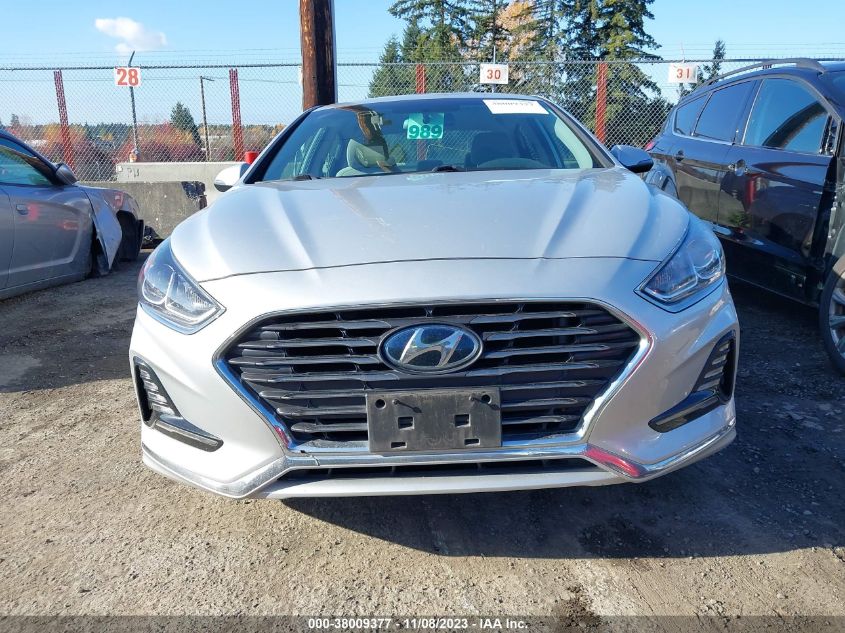 2018 Hyundai Sonata Sel VIN: 5NPE34AF8JH631574 Lot: 38009377