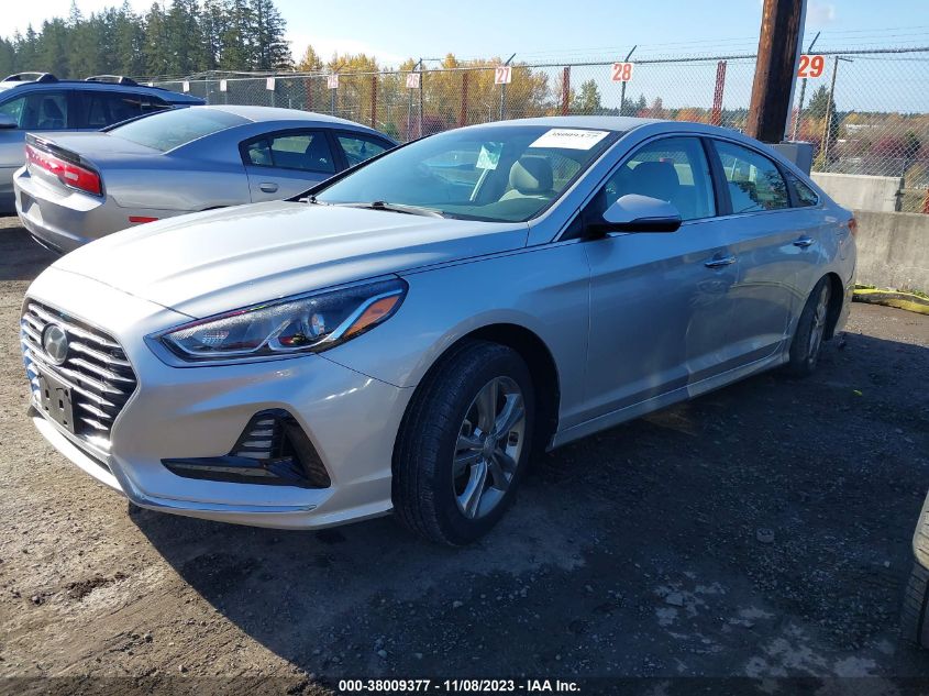 2018 Hyundai Sonata Sel VIN: 5NPE34AF8JH631574 Lot: 38009377