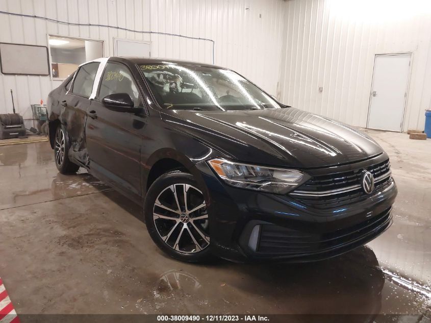 2022 Volkswagen Jetta 1.5T Sport VIN: 3VWBM7BU9NM018312 Lot: 38009490