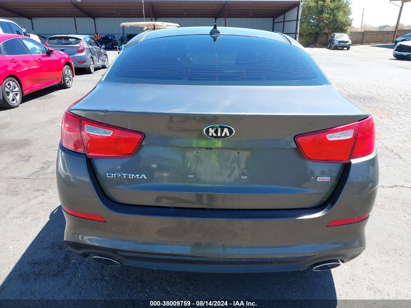 2015 Kia Optima Lx VIN: 5XXGM4A75FG393491 Lot: 38009759