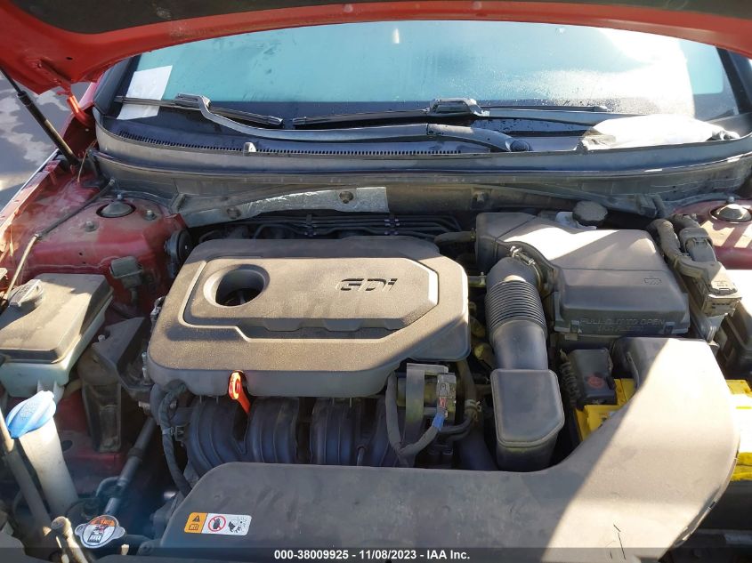 2017 Hyundai Sonata 2.4L VIN: 5NPE24AF7HH515327 Lot: 38009925