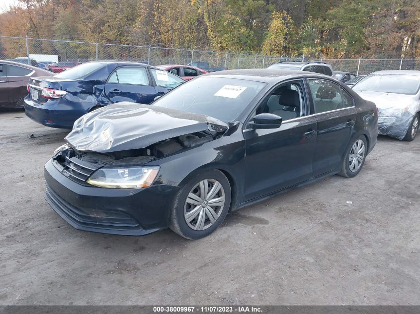 2017 Volkswagen Jetta 1.4T S VIN: 3VW167AJ4HM367038 Lot: 38009967