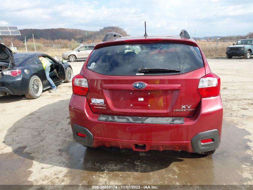 2013 Subaru Xv Crosstrek 2.0I Premium VIN: JF2GPAVC3D2837243 Lot: 38010174