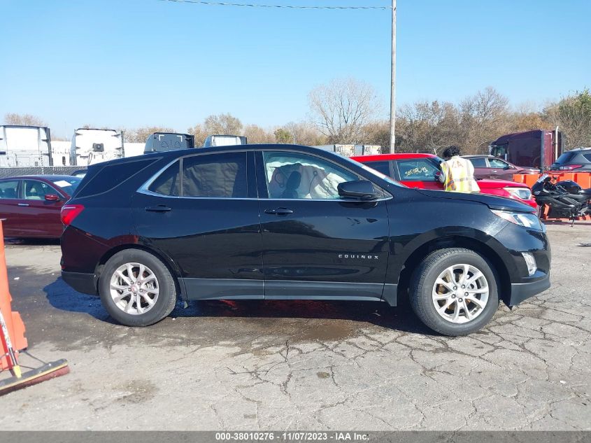 2020 Chevrolet Equinox Fwd Lt 1.5L Turbo VIN: 2GNAXKEV1L6153196 Lot: 40595630