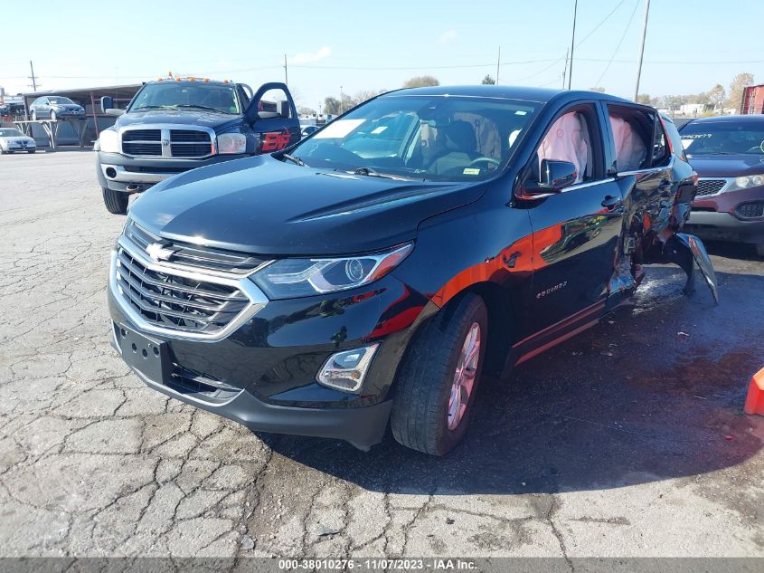 2020 Chevrolet Equinox Fwd Lt 1.5L Turbo VIN: 2GNAXKEV1L6153196 Lot: 38010276