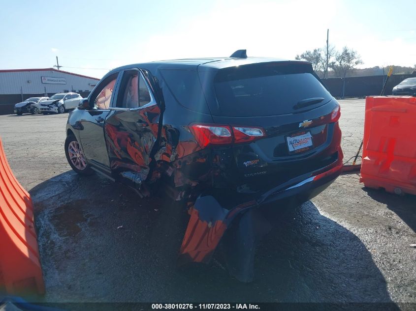 2020 Chevrolet Equinox Fwd Lt 1.5L Turbo VIN: 2GNAXKEV1L6153196 Lot: 40595630