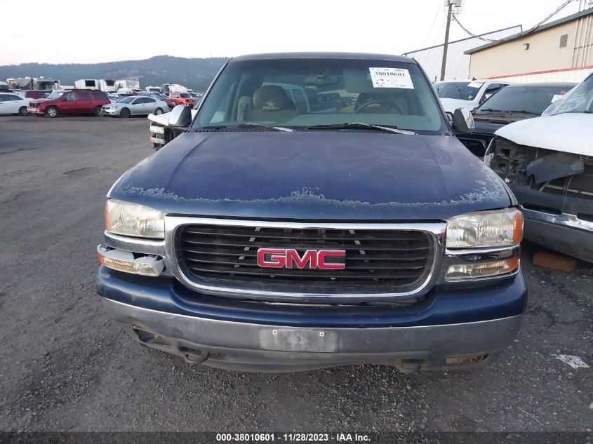 1999 GMC Sierra 1500 Sle VIN: 2GTEC19T1X1552931 Lot: 38010601