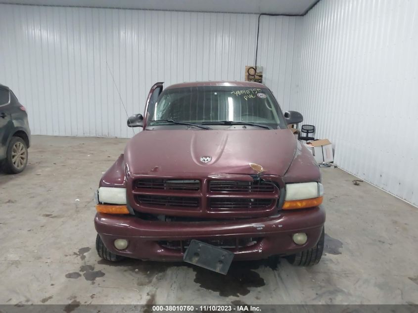 2002 Dodge Dakota Slt VIN: 1B7HG48N82S634024 Lot: 38010750