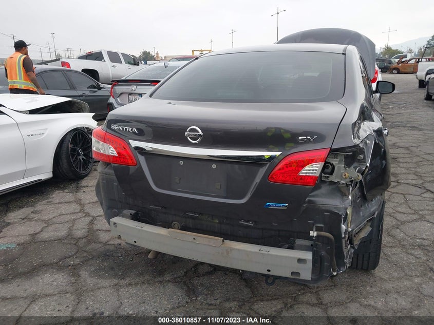 2013 Nissan Sentra Sv VIN: 3N1AB7AP4DL785699 Lot: 38010857