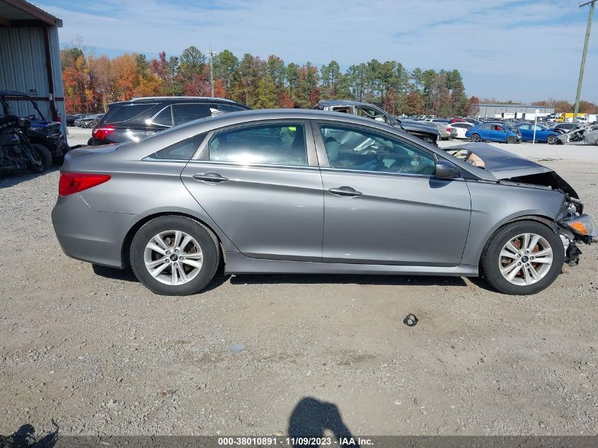 2014 Hyundai Sonata Gls VIN: 5NPEB4AC5EH877917 Lot: 38010891