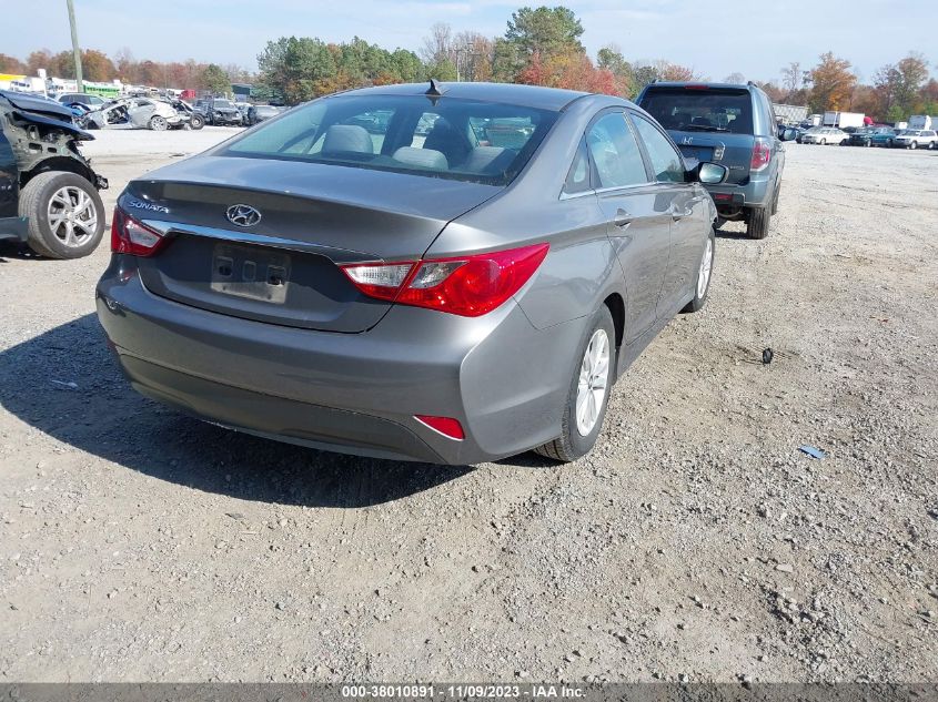 2014 Hyundai Sonata Gls VIN: 5NPEB4AC5EH877917 Lot: 38010891