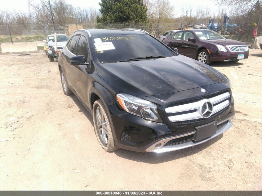 2015 Mercedes-Benz Gla 250 VIN: WDCTG4GB7FJ036482 Lot: 38010945