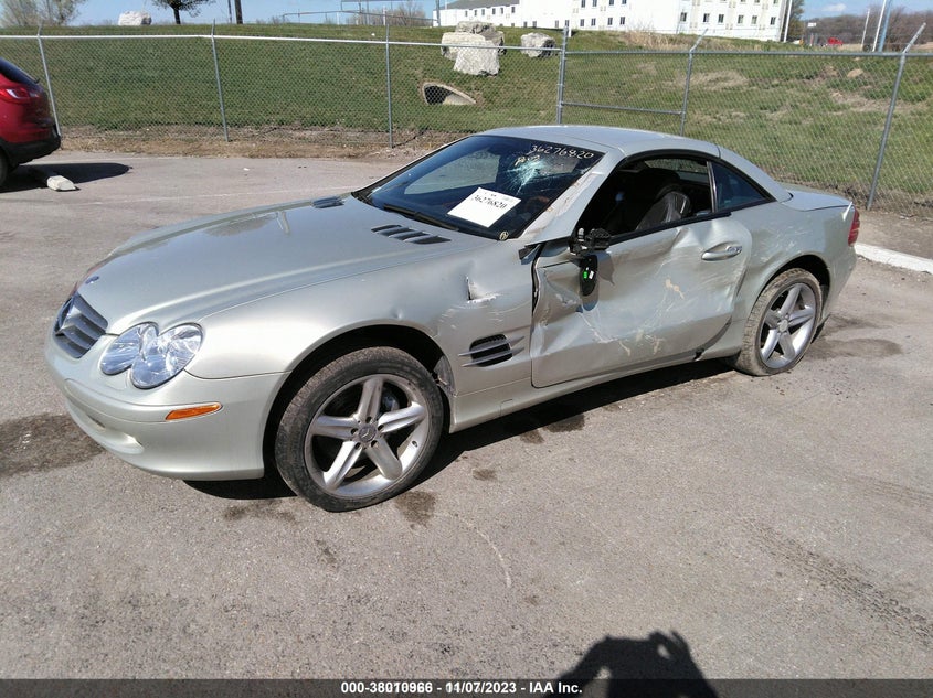 2003 Mercedes-Benz Sl-Class Base (A5) VIN: WDBSK75F03F008625 Lot: 38010966